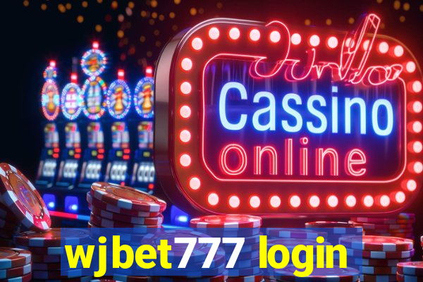 wjbet777 login