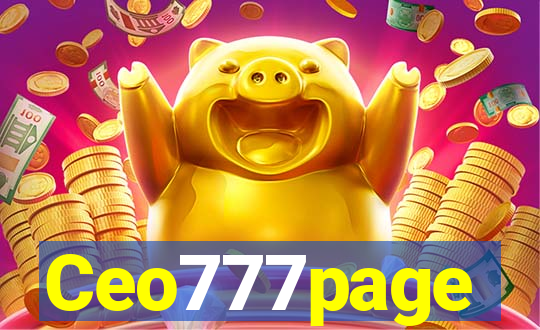 Ceo777page