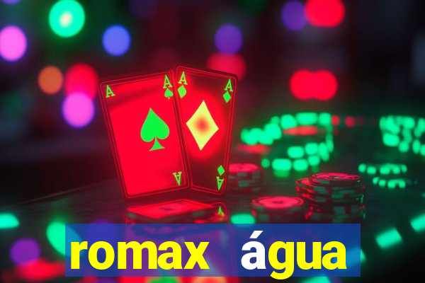 romax água sanitária agua sanitaria romax pronto fispq