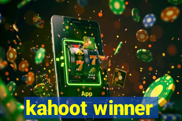 kahoot winner