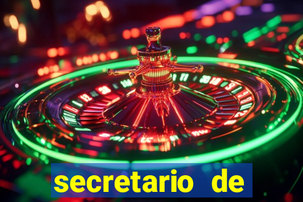 secretario de esporte salario