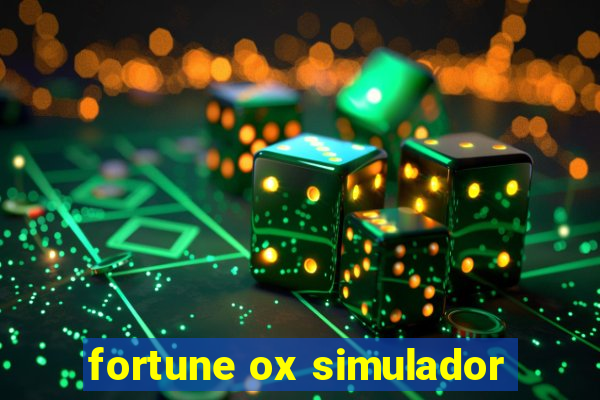 fortune ox simulador