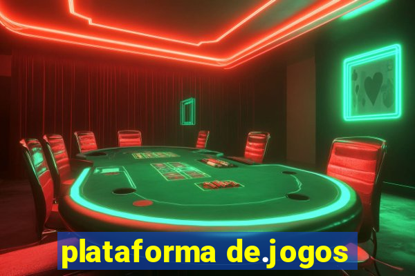 plataforma de.jogos