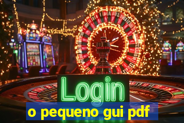 o pequeno gui pdf