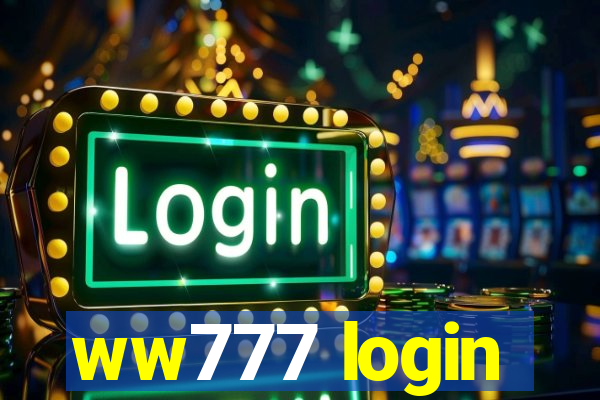 ww777 login