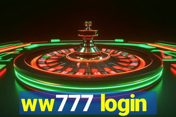 ww777 login