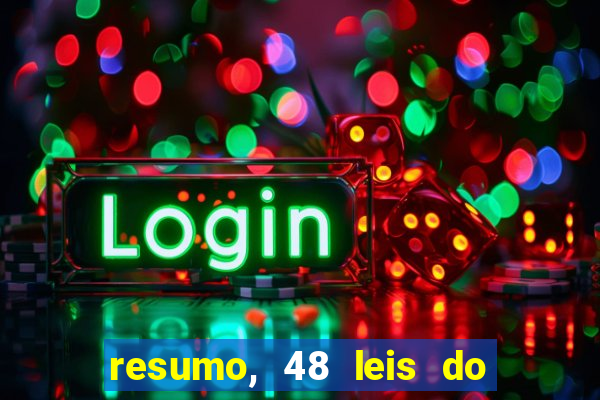 resumo, 48 leis do poder pdf