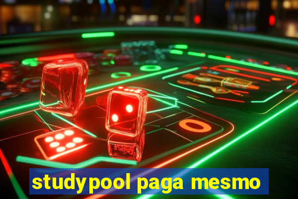 studypool paga mesmo