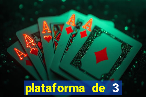 plataforma de 3 reais pg