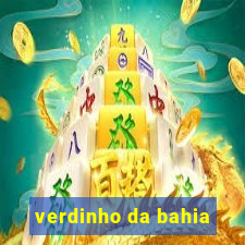 verdinho da bahia