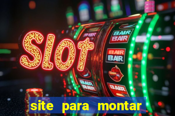 site para montar time de futebol