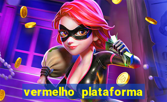 vermelho plataforma de jogos