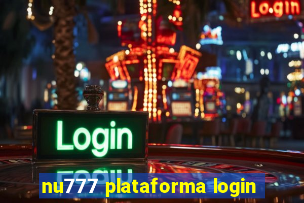 nu777 plataforma login