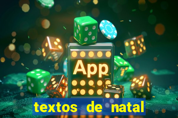 textos de natal para leitura