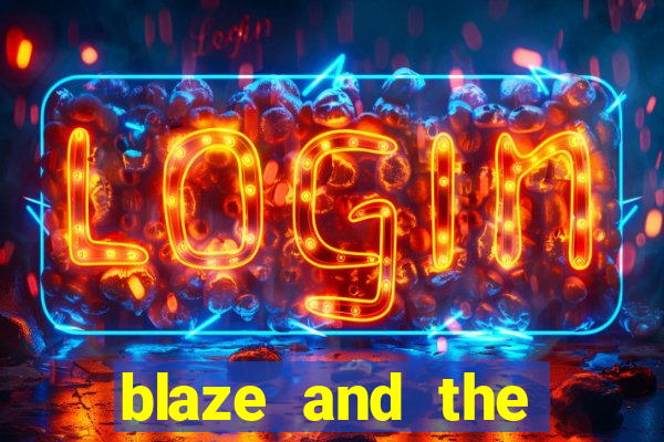 blaze and the monster machines logo font