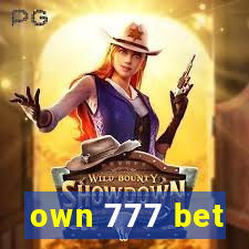 own 777 bet