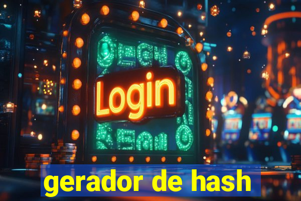 gerador de hash