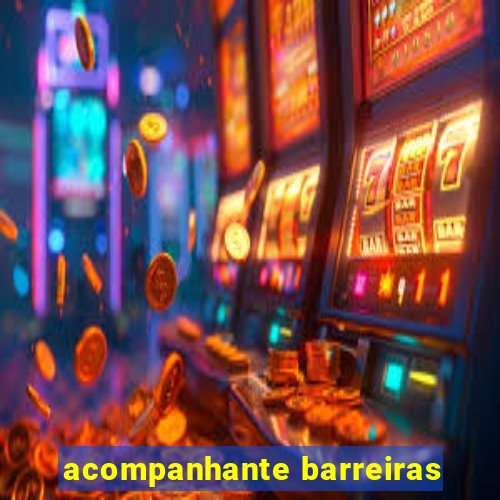 acompanhante barreiras