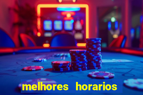 melhores horarios para jogar fortune ox