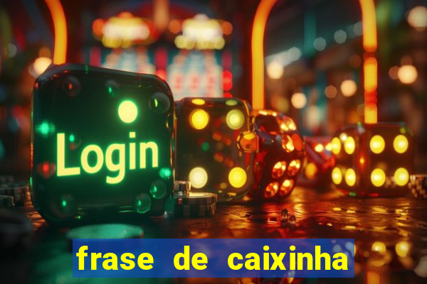 frase de caixinha de natal