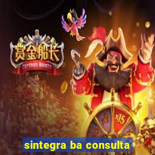 sintegra ba consulta