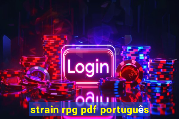 strain rpg pdf português