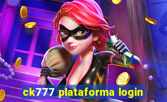 ck777 plataforma login