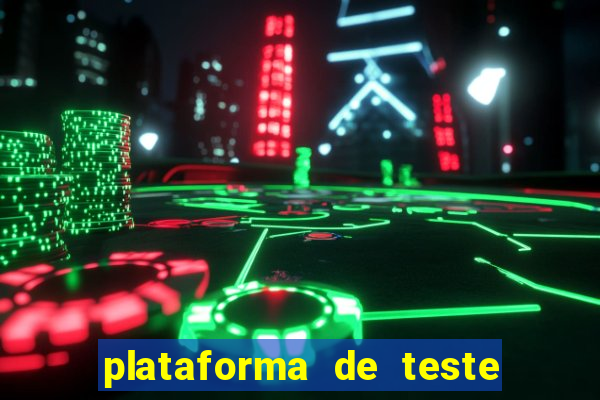 plataforma de teste pg demo