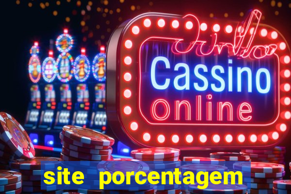 site porcentagem slots pg