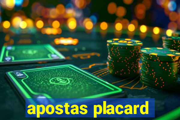 apostas placard