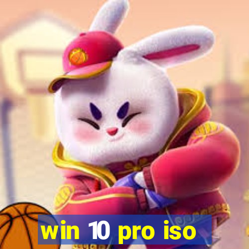 win 10 pro iso