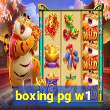 boxing pg w1