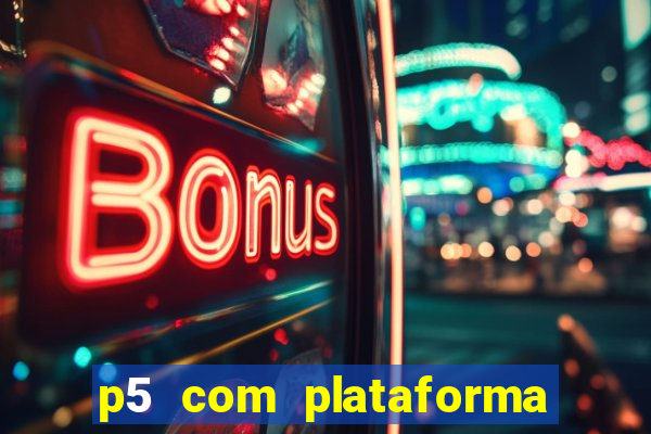 p5 com plataforma de jogos