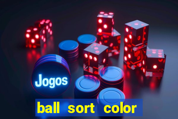 ball sort color water puzzle