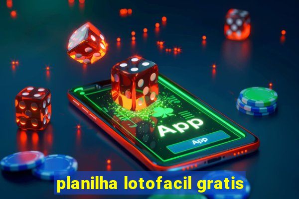 planilha lotofacil gratis