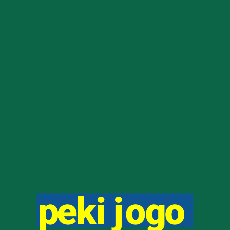 peki jogo