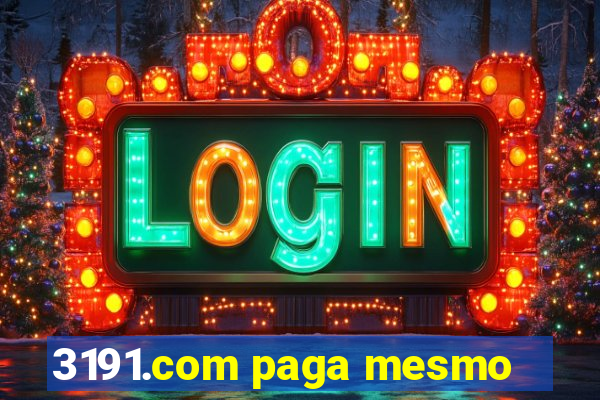 3191.com paga mesmo