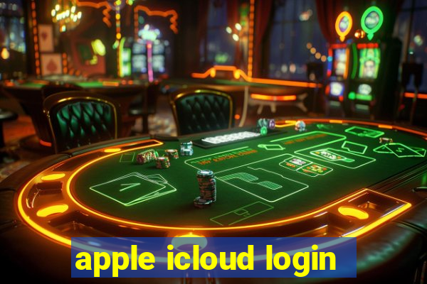 apple icloud login