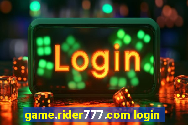 game.rider777.com login