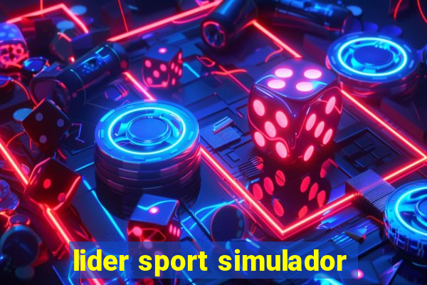 lider sport simulador