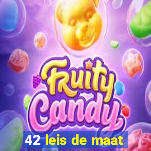 42 leis de maat