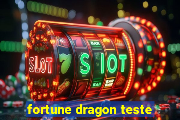 fortune dragon teste