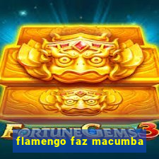 flamengo faz macumba