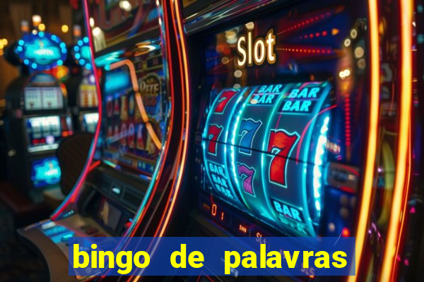 bingo de palavras cha de bebe