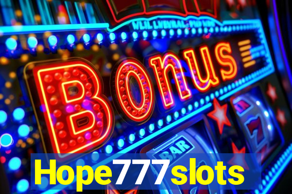 Hope777slots