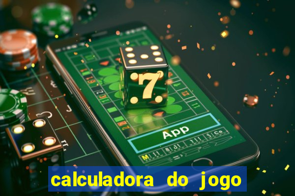 calculadora do jogo do bicho