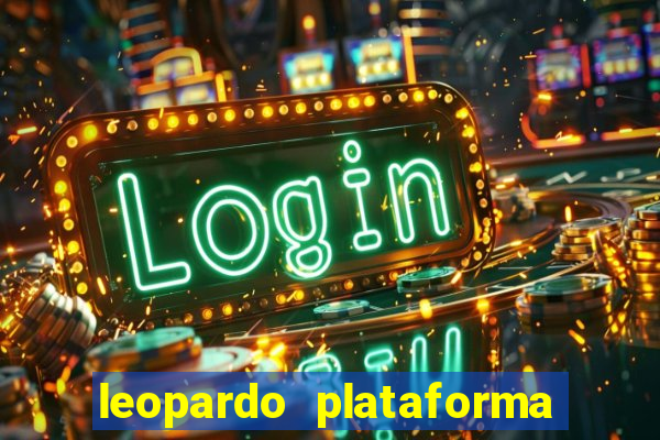 leopardo plataforma de jogos