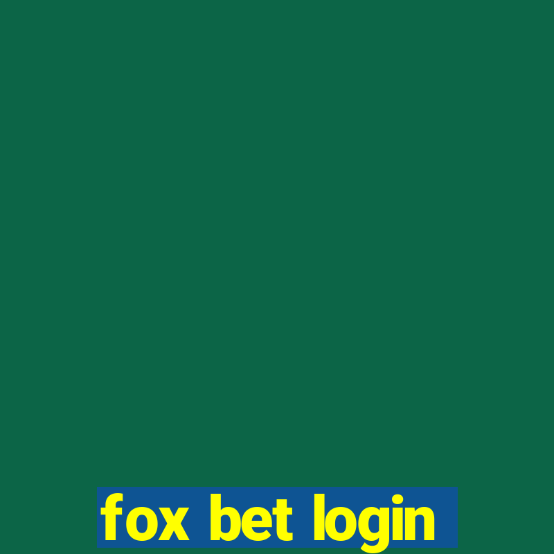 fox bet login