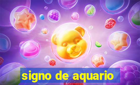 signo de aquario