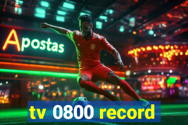 tv 0800 record